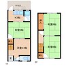 近鉄大阪線（近畿）/近鉄下田駅 徒歩3分 1-2階 築38年 4Kの間取り