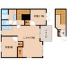 近鉄大阪線（近畿）/二上駅 徒歩18分 2階 築19年 2LDKの間取り