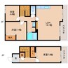 近鉄大阪線（近畿）/二上駅 徒歩5分 2-3階 築20年 3LDKの間取り