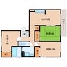 近鉄大阪線（近畿）/二上駅 徒歩5分 1階 築23年 3LDKの間取り