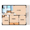 和歌山線/志都美駅 徒歩10分 3階 築35年 3LDKの間取り