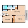 和歌山線/畠田駅 バス:10分:停歩5分 2階 築32年 2LDKの間取り