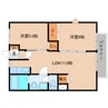 和歌山線/畠田駅 バス:10分:停歩5分 2階 築32年 2LDKの間取り