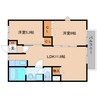 和歌山線/畠田駅 バス:10分:停歩5分 2階 築32年 2LDKの間取り