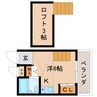 近鉄大阪線（近畿）/二上駅 徒歩6分 2階 築32年 1Rの間取り
