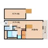 近鉄大阪線（近畿）/五位堂駅 徒歩8分 2階 築26年 1Kの間取り