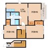 近鉄大阪線（近畿）/五位堂駅 徒歩10分 2階 築24年 3LDKの間取り