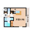 近鉄大阪線（近畿）/五位堂駅 徒歩5分 1階 築16年 1Rの間取り