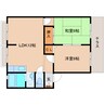 近鉄大阪線（近畿）/五位堂駅 バス:8分:停歩3分 1階 築31年 2LDKの間取り