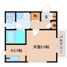 近鉄大阪線（近畿）/二上駅 徒歩5分 2階 築17年 1Kの間取り