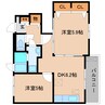 近鉄大阪線（近畿）/関屋駅 徒歩8分 1階 築16年 2DKの間取り