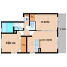 近鉄大阪線（近畿）/五位堂駅 徒歩10分 1階 築16年 2LDKの間取り