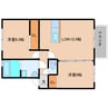 近鉄大阪線（近畿）/二上駅 徒歩4分 2階 築16年 2LDKの間取り
