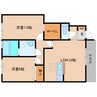 近鉄大阪線（近畿）/二上駅 徒歩12分 1階 築15年 2LDKの間取り