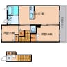 近鉄大阪線（近畿）/近鉄下田駅 徒歩8分 2階 築16年 2LDKの間取り