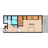 近鉄大阪線（近畿）/五位堂駅 徒歩6分 3階 築23年 1Kの間取り