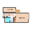 近鉄大阪線（近畿）/五位堂駅 徒歩13分 2階 築19年 1Kの間取り