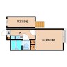 近鉄大阪線（近畿）/五位堂駅 徒歩13分 2階 築18年 1Kの間取り