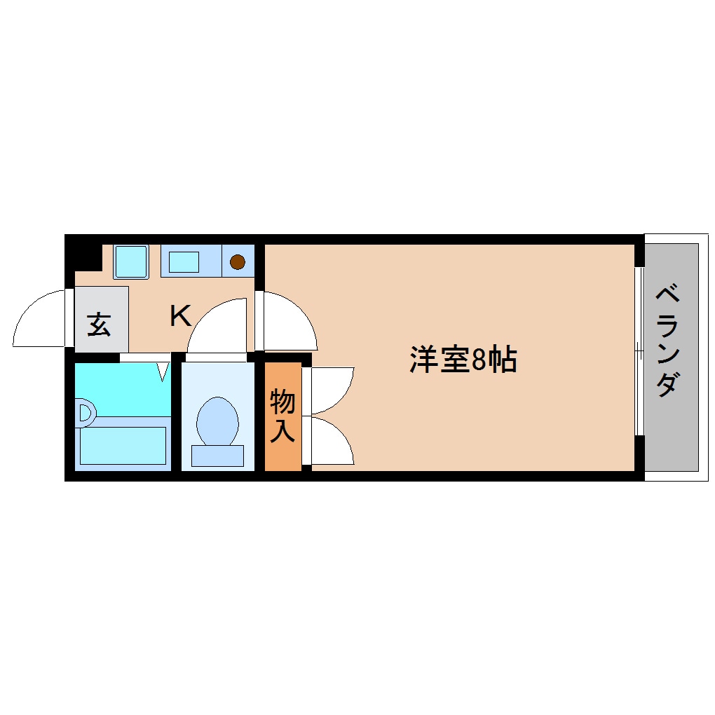 間取り図 近鉄大阪線（近畿）/近鉄下田駅 徒歩5分 3階 築28年