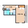 近鉄大阪線（近畿）/二上駅 徒歩16分 2階 築25年 1Kの間取り