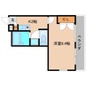 近鉄大阪線（近畿）/二上駅 徒歩16分 2階 築25年 1Kの間取り