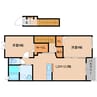 近鉄南大阪線/当麻寺駅 徒歩10分 2階 築16年 2LDK+Sの間取り