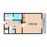 近鉄大阪線（近畿）/五位堂駅 バス:6分:停歩4分 2階 築15年 1Kの間取り