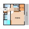 近鉄大阪線（近畿）/二上駅 徒歩7分 1階 築19年 1Kの間取り