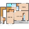 近鉄南大阪線/当麻寺駅 徒歩6分 2階 築10年 2LDKの間取り