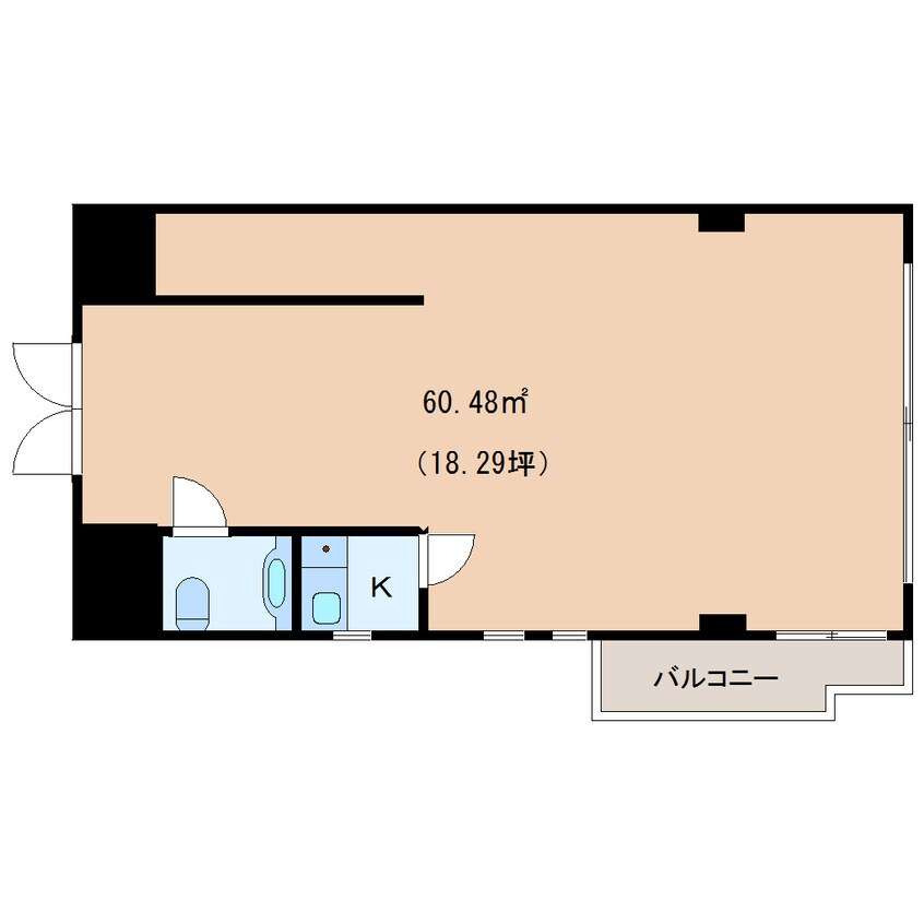 間取図 近鉄大阪線（近畿）/五位堂駅 徒歩5分 2階 築29年