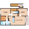 和歌山線/ＪＲ五位堂駅 徒歩14分 2階 築9年 2LDK+Sの間取り