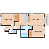 近鉄大阪線（近畿）/五位堂駅 徒歩10分 1階 築8年 2LDKの間取り