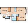 近鉄大阪線（近畿）/五位堂駅 徒歩10分 1階 築8年 2LDKの間取り