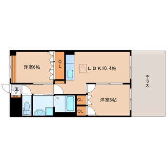 間取図 和歌山線/志都美駅 徒歩22分 1階 築16年