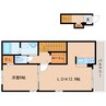 近鉄大阪線（近畿）/五位堂駅 徒歩23分 2階 築4年 1LDKの間取り