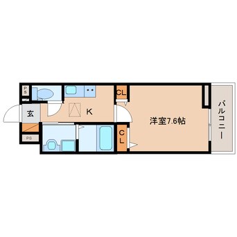 間取図 和歌山線/志都美駅 徒歩5分 1階 建築中