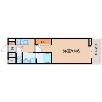 間取図 和歌山線/志都美駅 徒歩5分 2階 築1年