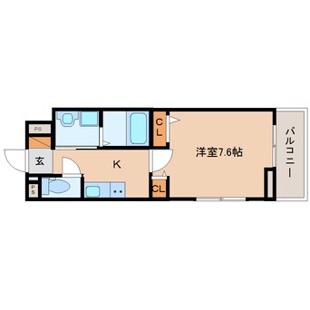 間取図 和歌山線/志都美駅 徒歩5分 3階 建築中