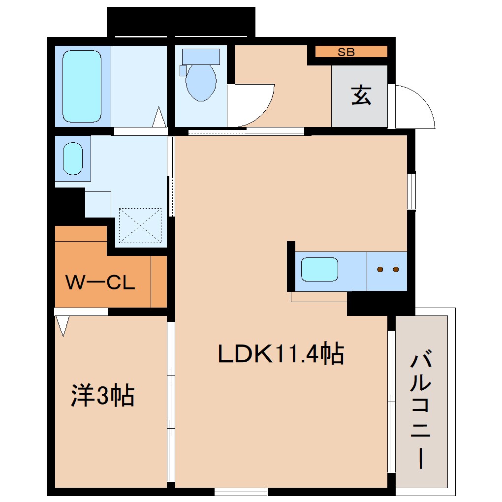 間取り図 近鉄大阪線（近畿）/五位堂駅 徒歩23分 1階 1年未満