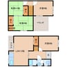 近鉄大阪線（近畿）/関屋駅 徒歩7分 1-2階 築48年 4LDKの間取り