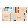 近鉄大阪線（近畿）/五位堂駅 徒歩4分 1階 1年未満 2LDKの間取り