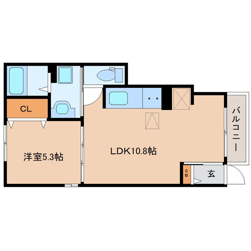 間取図 和歌山線/志都美駅 徒歩8分 1階 建築中