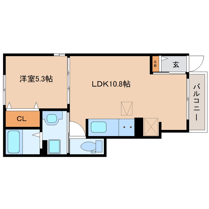 間取図 和歌山線/志都美駅 徒歩8分 1階 建築中