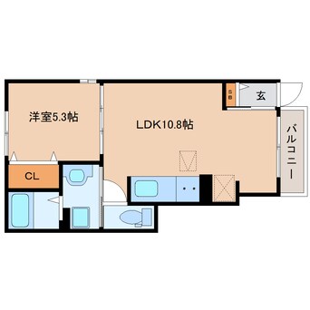 間取図 和歌山線/志都美駅 徒歩8分 1階 建築中