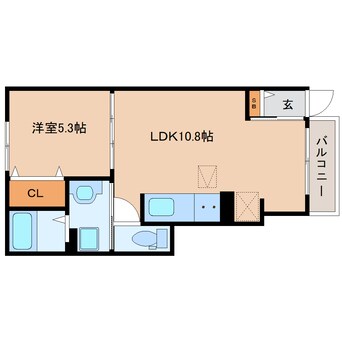 間取図 和歌山線/志都美駅 徒歩8分 1階 建築中