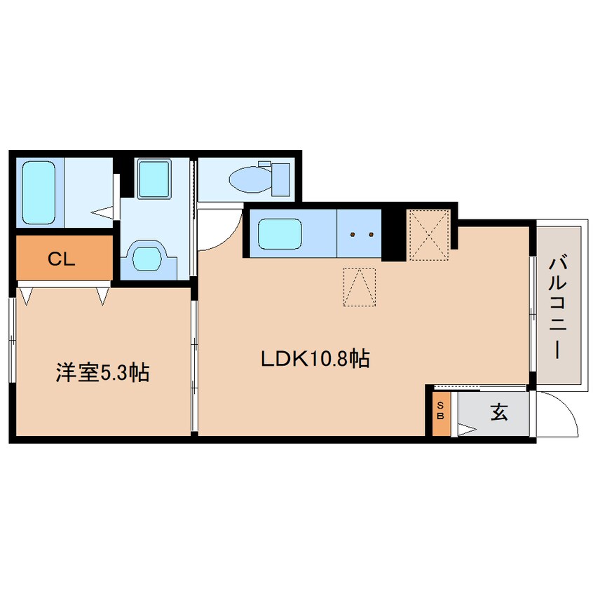 間取図 和歌山線/志都美駅 徒歩8分 1階 建築中