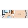 近鉄橿原線/近鉄郡山駅 徒歩15分 2階 築28年 1Kの間取り
