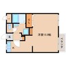 近鉄橿原線/近鉄郡山駅 徒歩8分 2階 築42年 1Rの間取り
