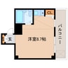 近鉄橿原線/近鉄郡山駅 徒歩3分 5階 築35年 1Rの間取り