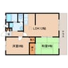 大和路線・関西本線/大和小泉駅 徒歩6分 1階 築29年 2LDKの間取り